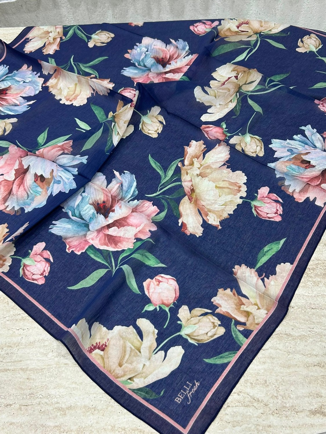 Zeylin Belli Fresh Rozy Eşarp 5286-26