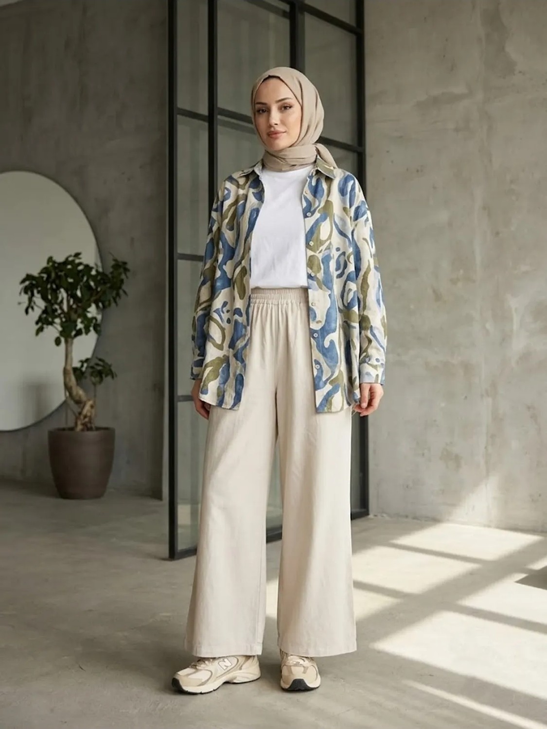 Foremia Cepli Yıkamalı Pantolon-Lacivert -