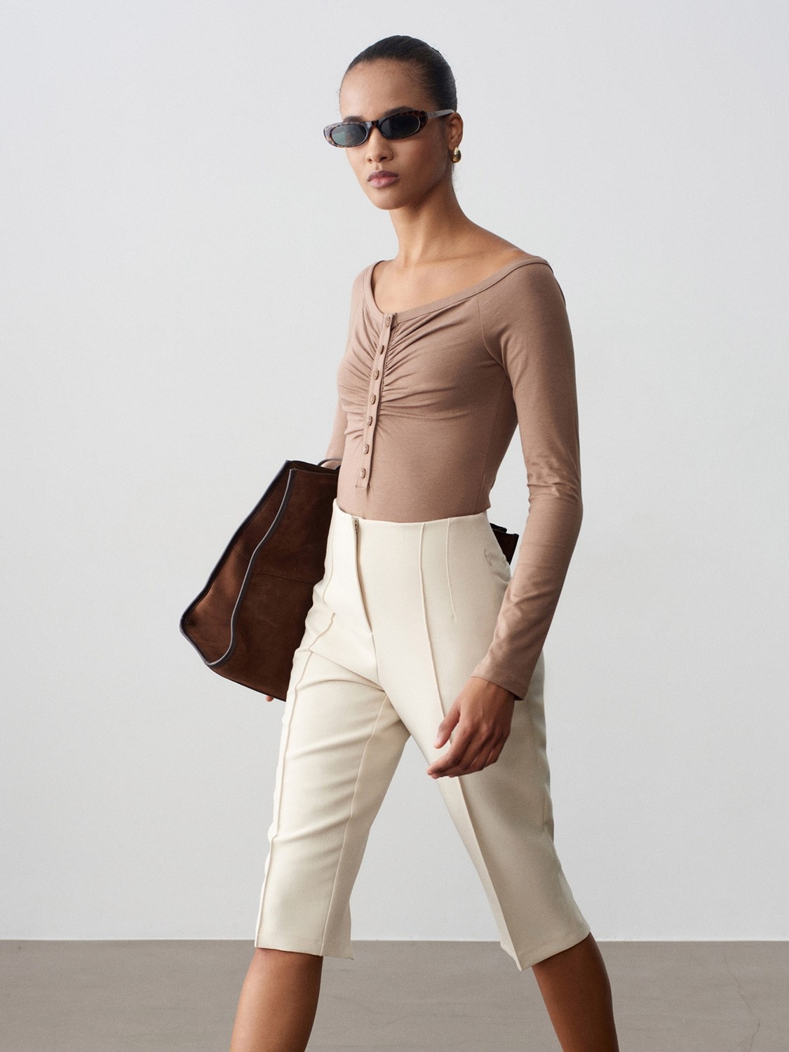Dilvin 72649- Fit Bermuda görsel 3