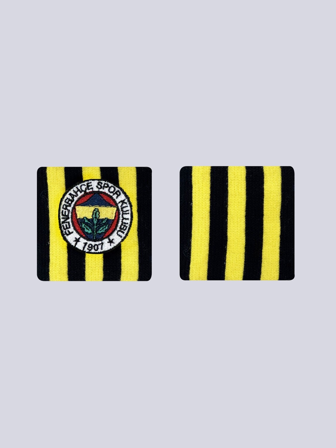 Fenerbahçe Sarı Lacivert Çubuklu Unisex Havlu Bileklik