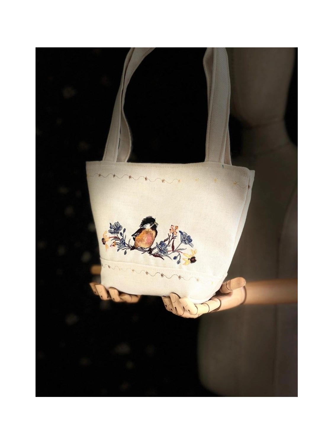 Ggart Handmade Bellıs 2’li Set Çanta, Portföy V3 görsel 3