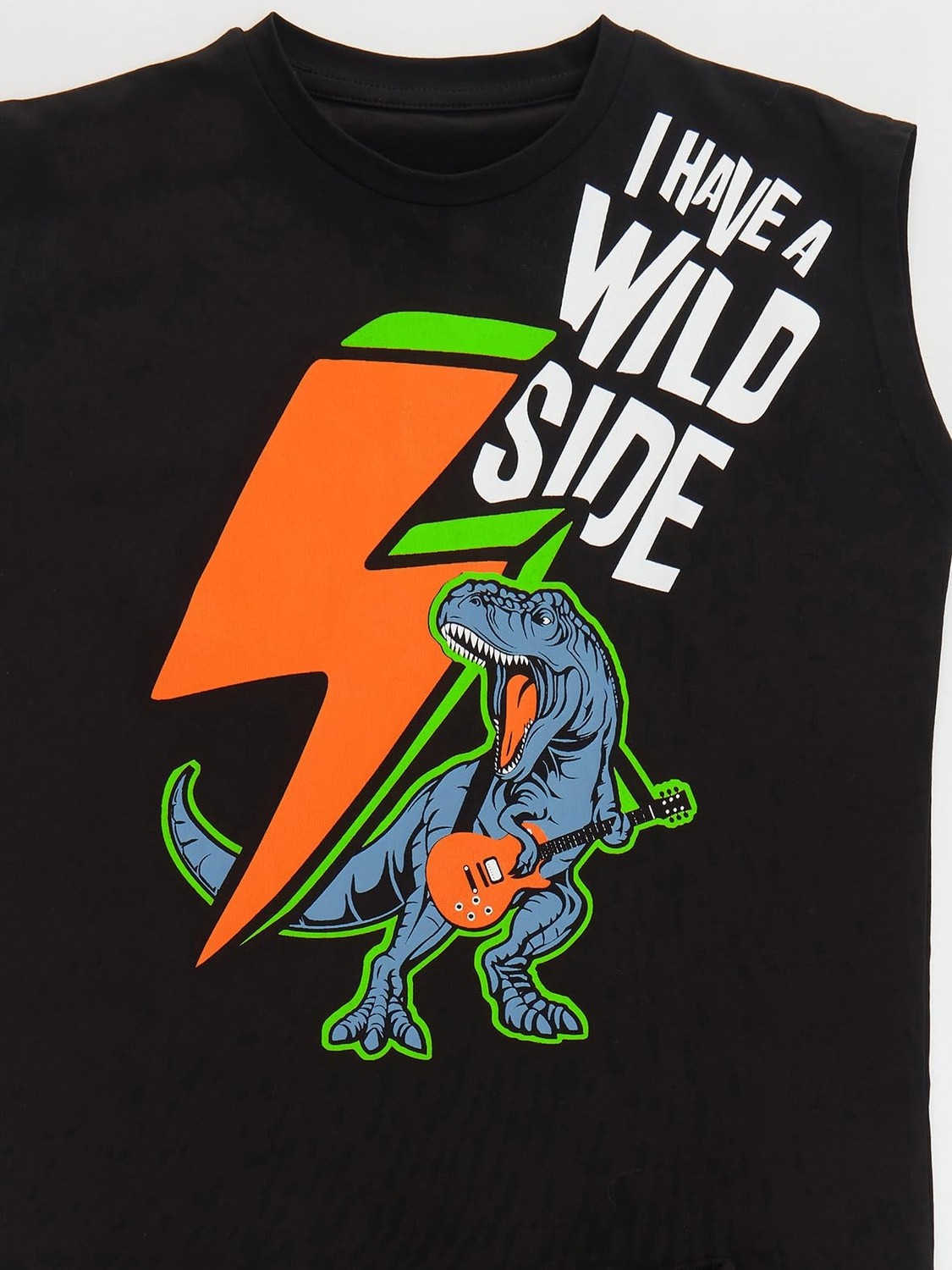 Die Grup Şimşek Dino Erkek Çocuk T-Shirt Kapri Şort Takım görsel 5