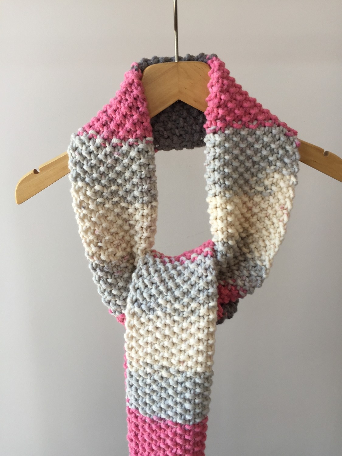 Mora Knit Atkı El Örgüsü %49 Yün Özel Iplik Unisex Atkı