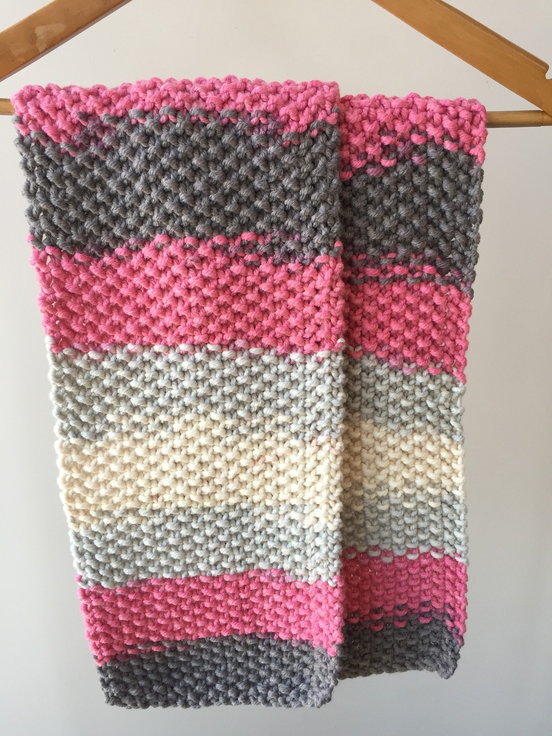 Mora Knit Atkı El Örgüsü %49 Yün Özel Iplik Unisex Atkı görsel 4