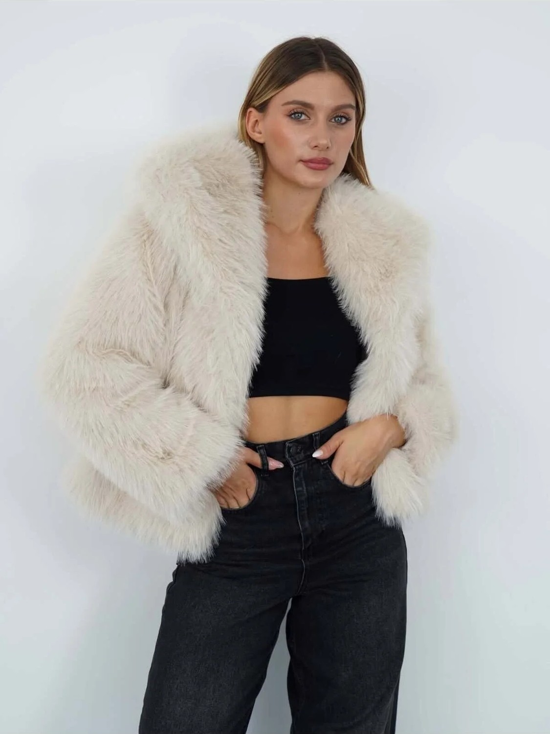 Mitodo Afili Butik MİTODO Ara Boy Lolita Kürk (Astatrli) görsel 3