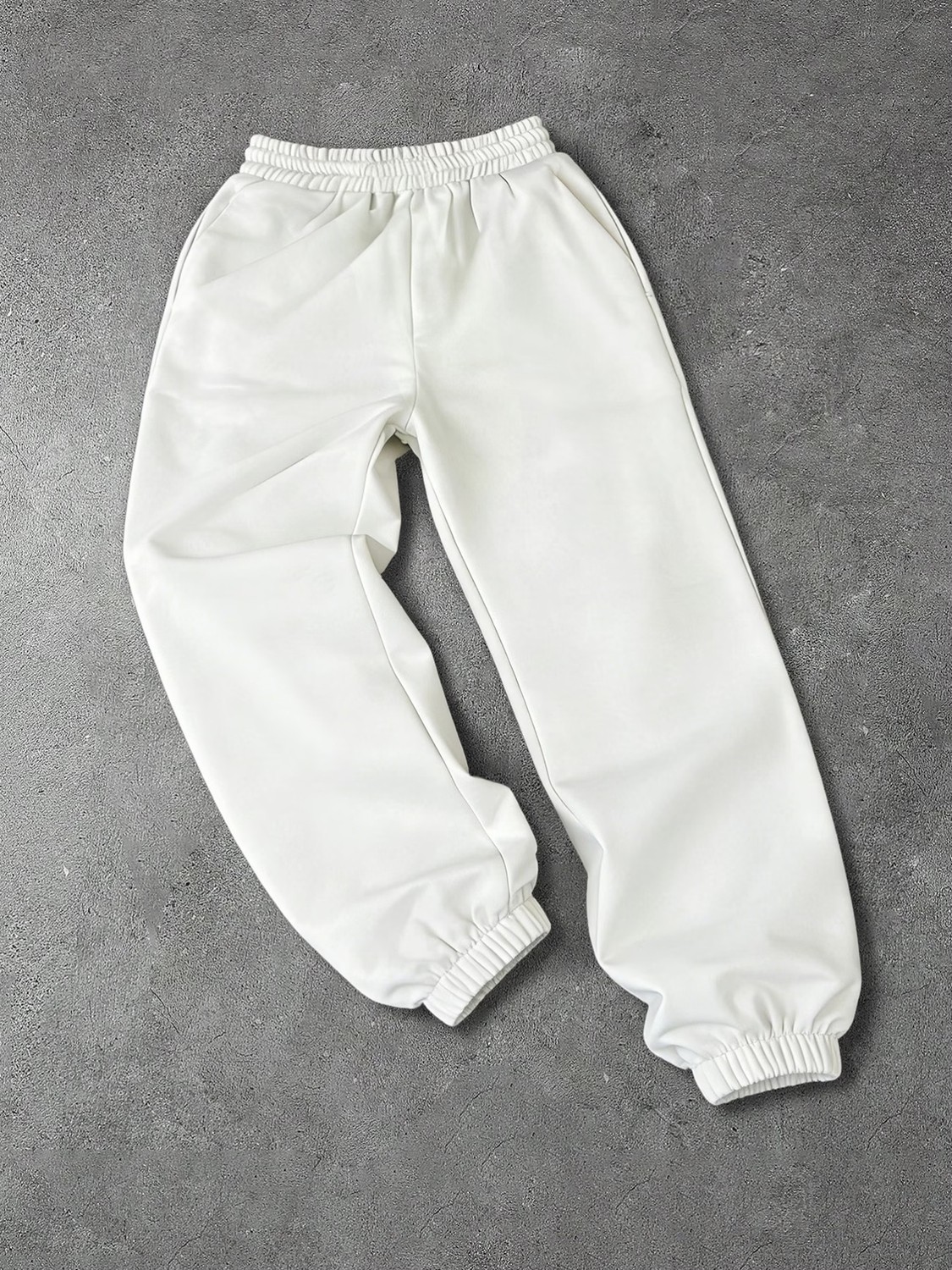 Macklin Unisex Kadın Erkek Gothıc Letter Yazı Baskılı Oversize 3 Iplik Kapüşonlu Hoodie ve Jogger Eşofman Altı görsel 3