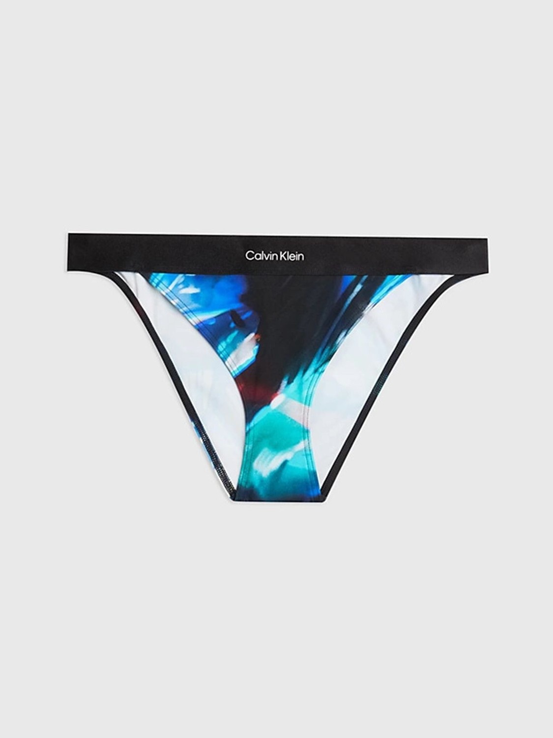 Calvin Klein Kadın / Kız Mavi Calvin Klein Bıkını-Prınt Mavi Kadın Bikini Altı