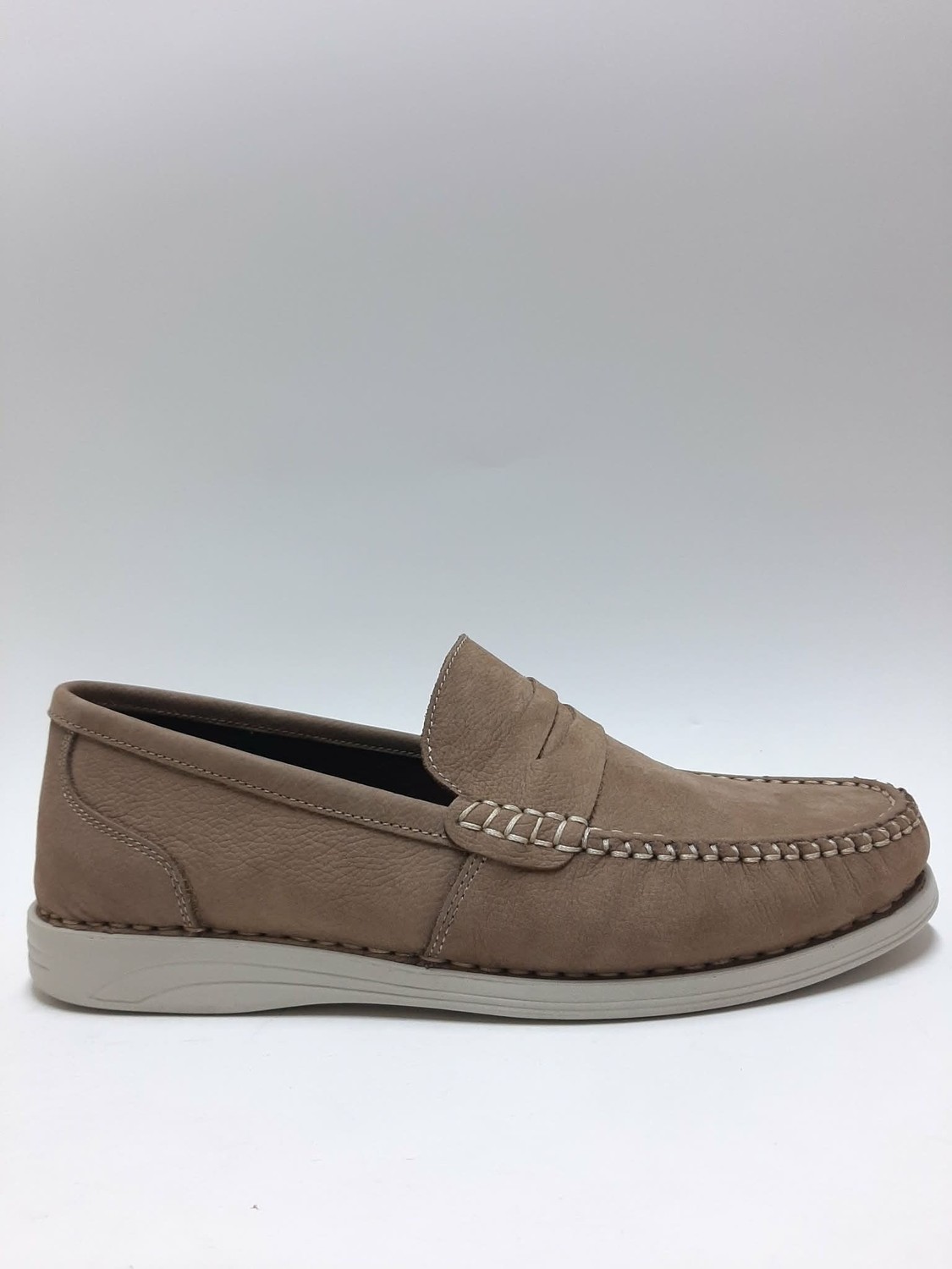 Baloğlu Hakiki Deri Siyah Bağcıksız Loafer Rahat Hafif Ortopedik Yazlık Erkek Ayakkabı C-9133084BLGLU görsel 5