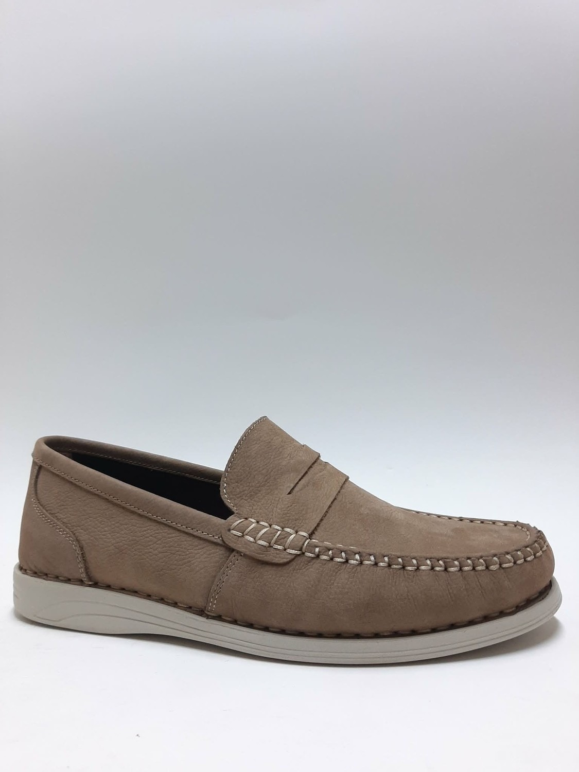 Baloğlu Hakiki Deri Siyah Bağcıksız Loafer Rahat Hafif Ortopedik Yazlık Erkek Ayakkabı C-9133084BLGLU görsel 6