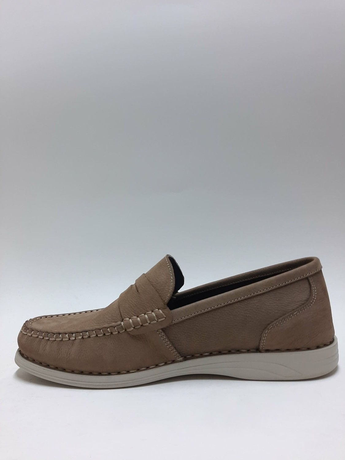 Baloğlu Hakiki Deri Siyah Bağcıksız Loafer Rahat Hafif Ortopedik Yazlık Erkek Ayakkabı C-9133084BLGLU görsel 7