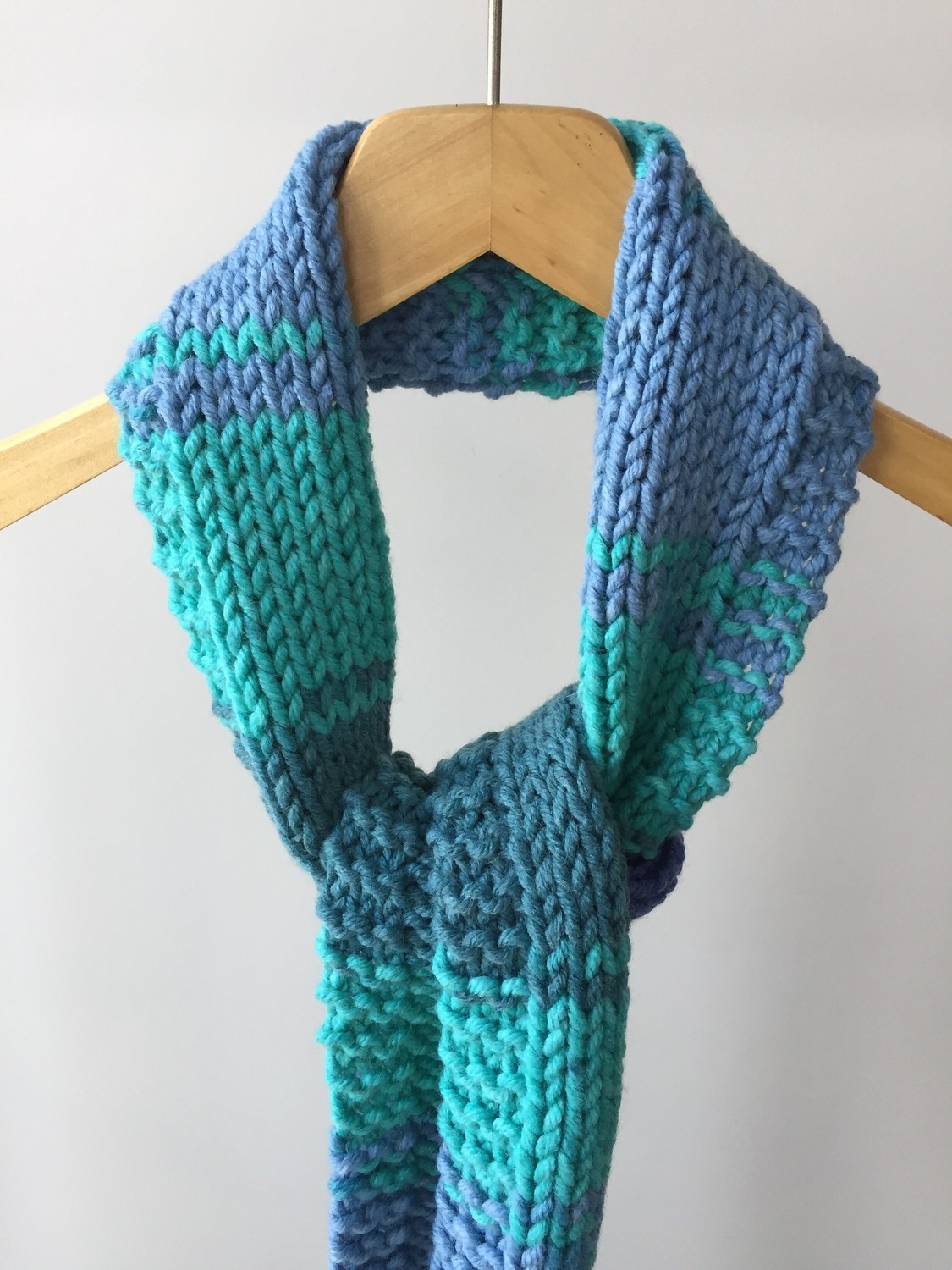 Mora Knit Atkı El Örgüsü % 49 Yün Unisex Atkı