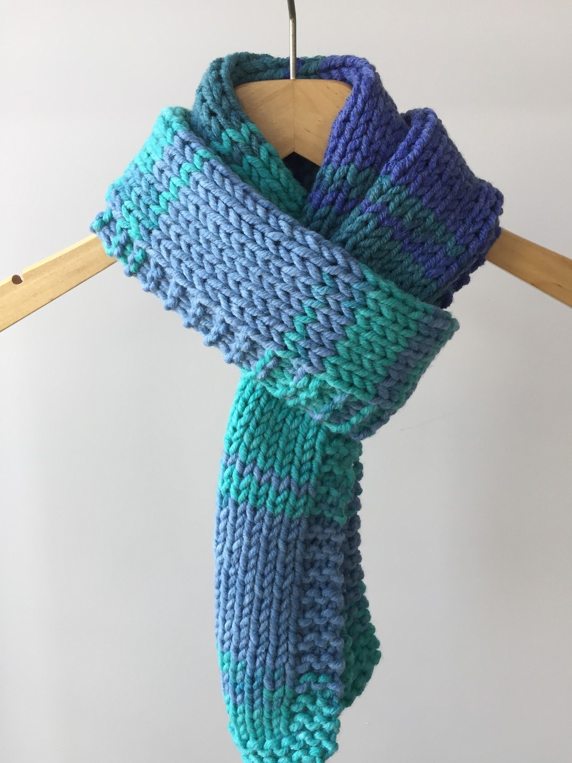 Mora Knit Atkı El Örgüsü % 49 Yün Unisex Atkı görsel 3