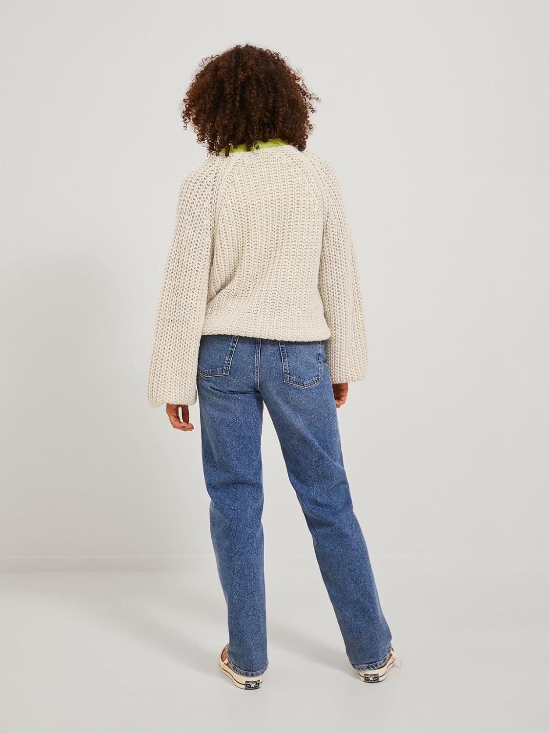 Happy Trend Jack & Jones Jjxx Jxorla Chunky Cardıgan Knıt Sn Triko Kadın görsel 2