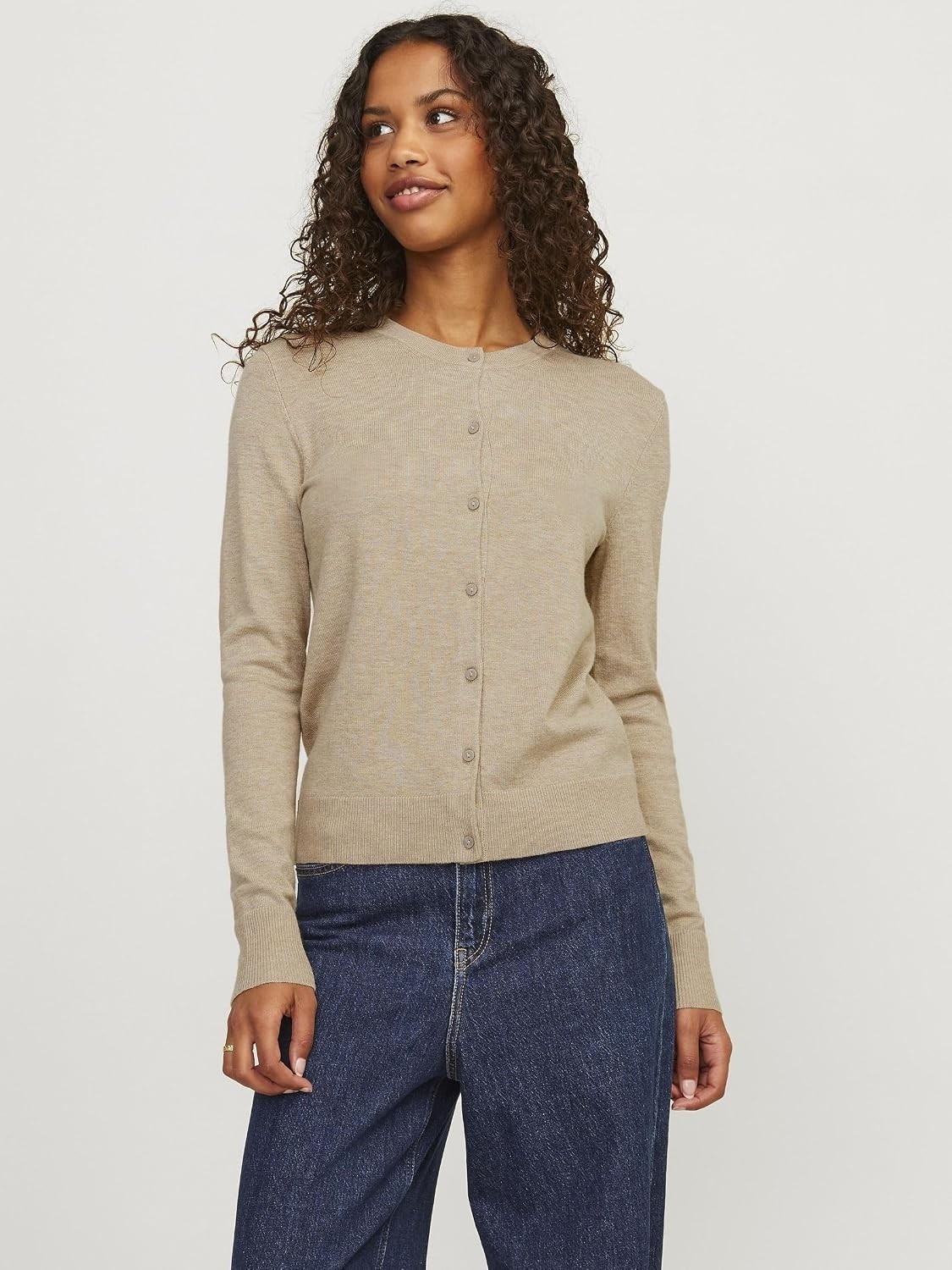 Happy Trend Jack & Jones Jjxx Jxophelıa Comfy Cardıgan Knıt Noos Triko Hırka Kadın görsel 2