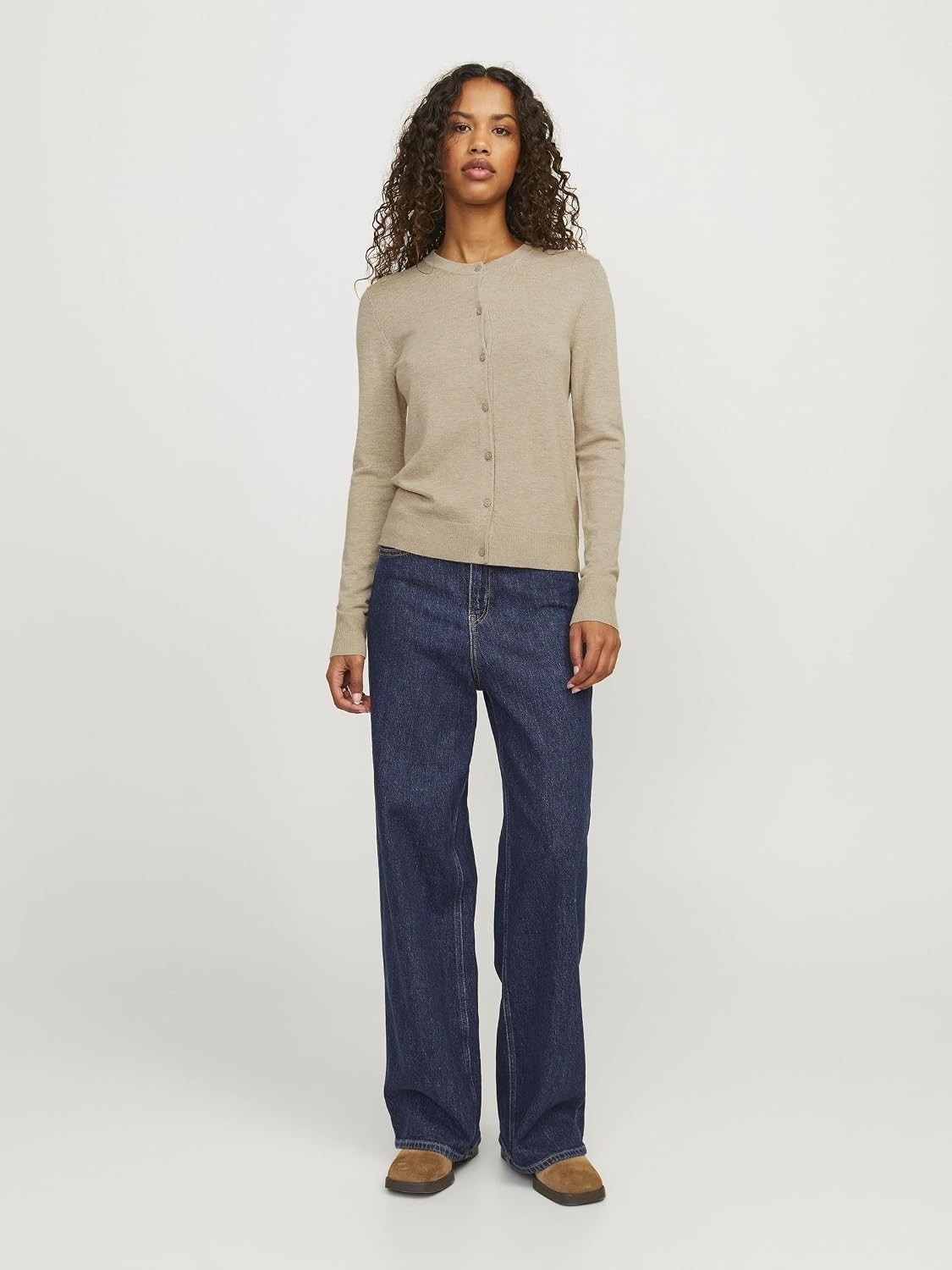 Happy Trend Jack & Jones Jjxx Jxophelıa Comfy Cardıgan Knıt Noos Triko Hırka Kadın görsel 3