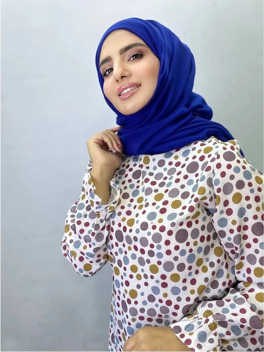ALDAIYR Hijab Kadın Bambu Kraş görsel 2