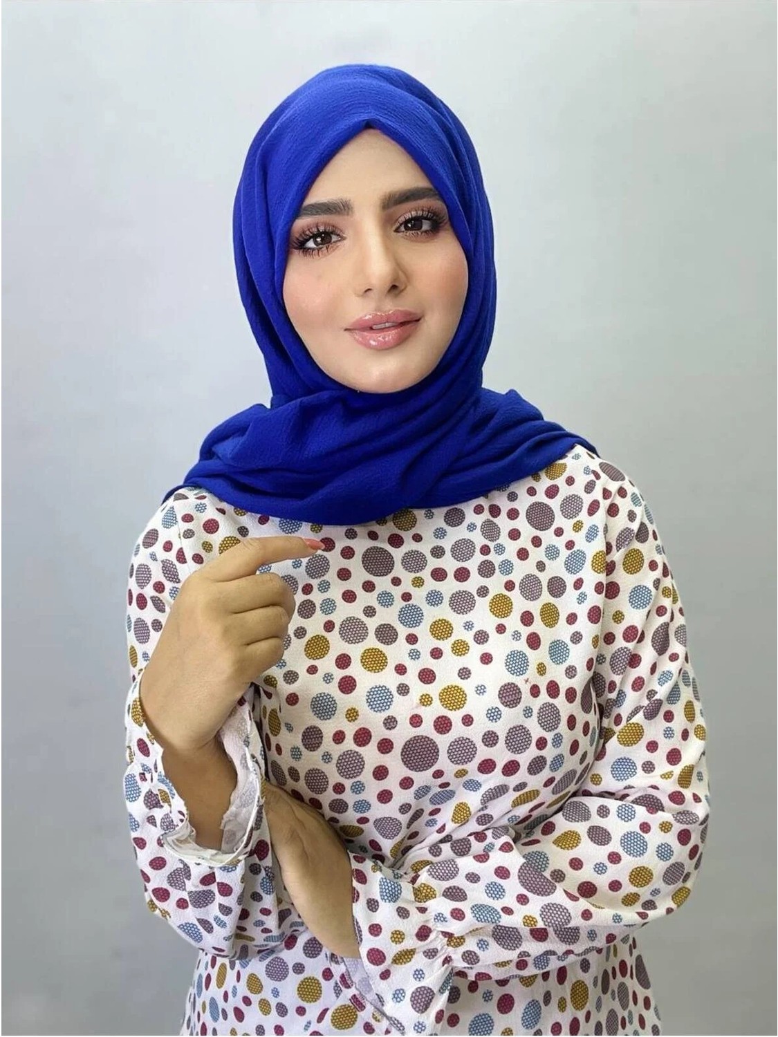 ALDAIYR Hijab Kadın Bambu Kraş görsel 3