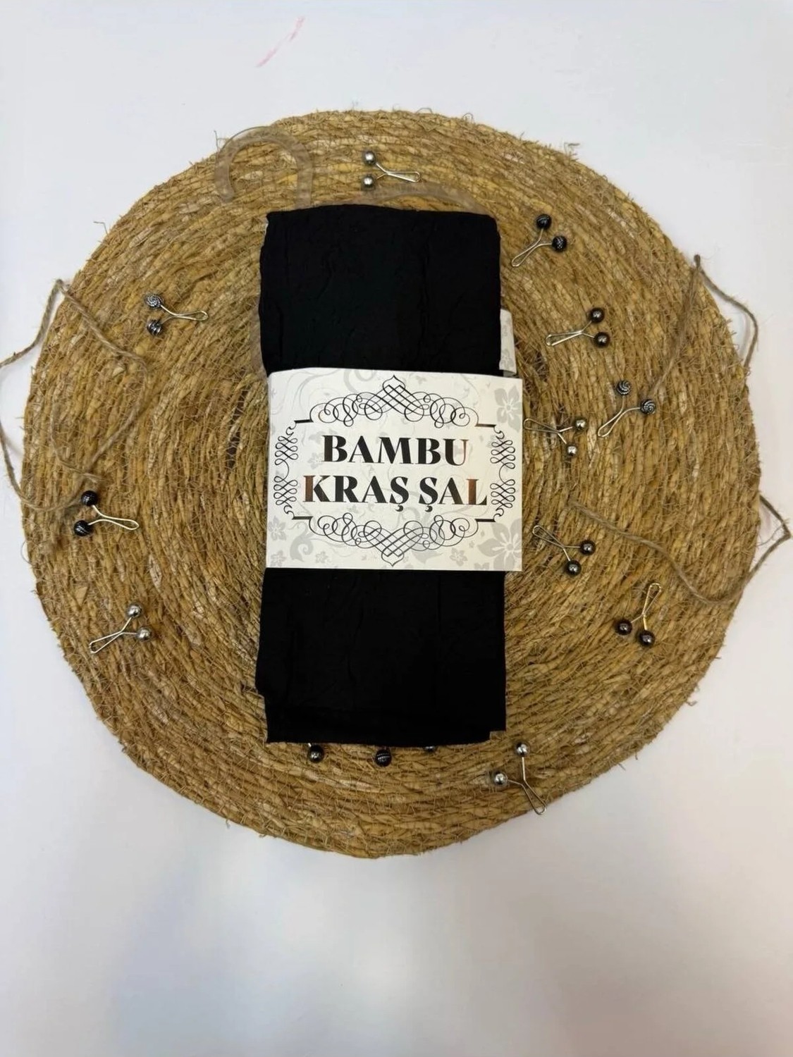 ALDAIYR Hijab Kadın Bambu Kraş görsel 7