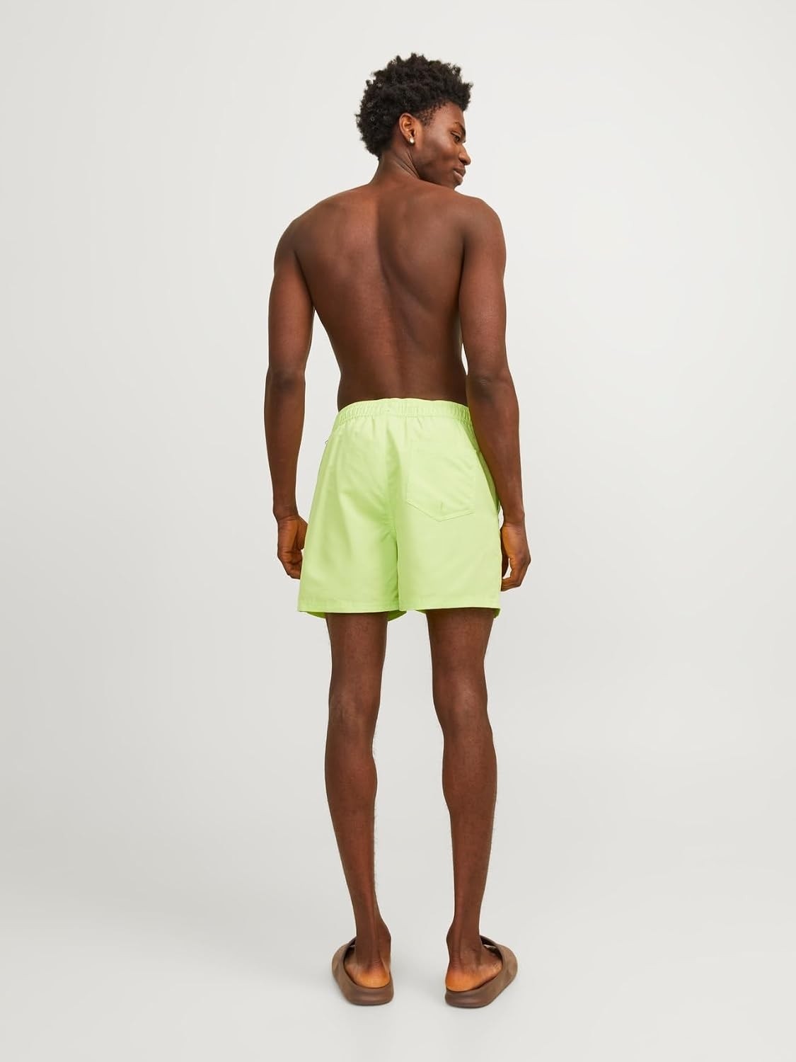 Happy Trend Jack & Jones Jpstfıjı Jjswım Double Logo Sn Ly Mayo Erkek görsel 2