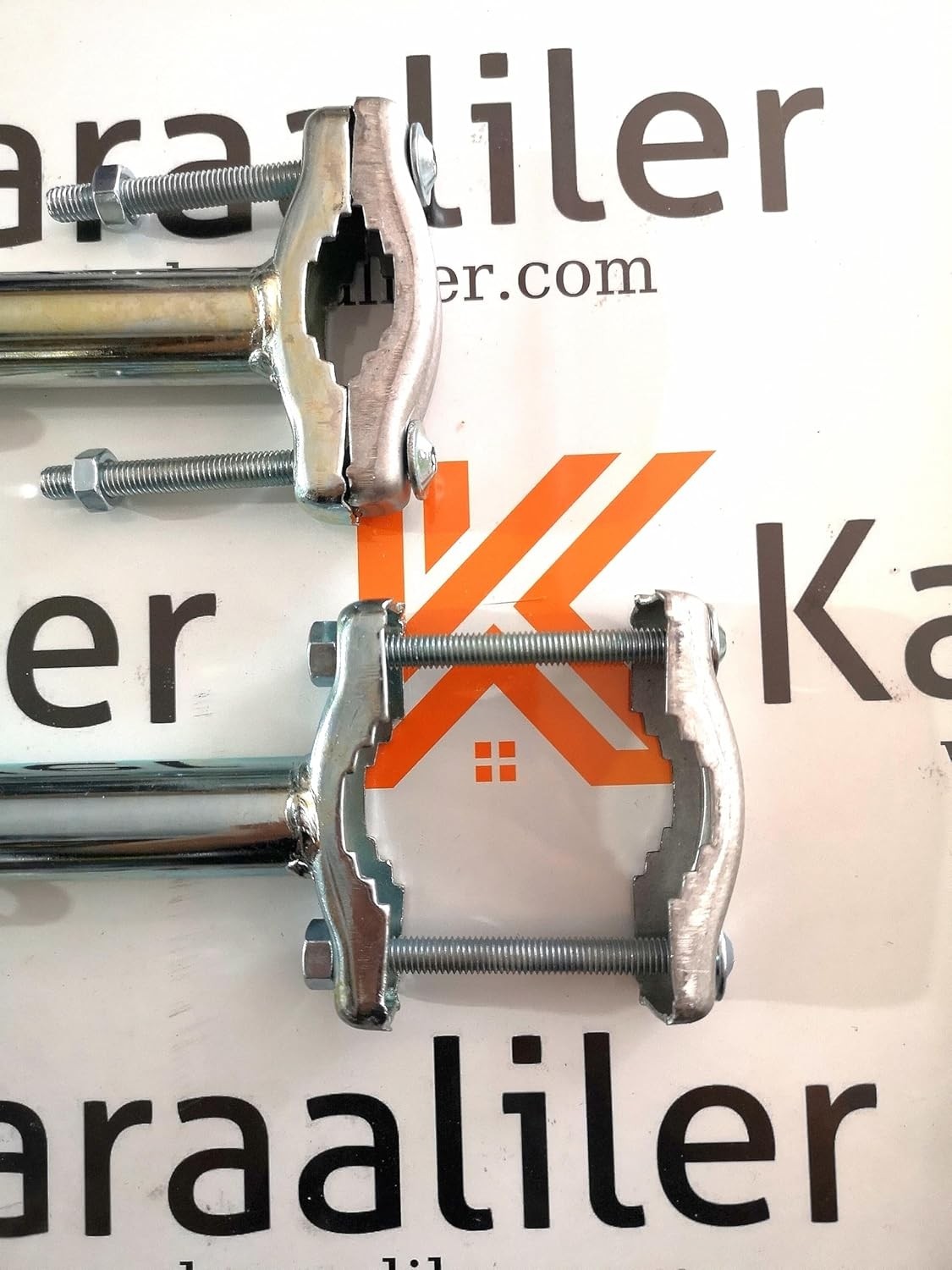 Özkaya Store Çamaşırlık Demiri Demir Balkon Çamaşırlık Kurutmalık Kare ve Yuvarlak Demir Uyumlu görsel 3