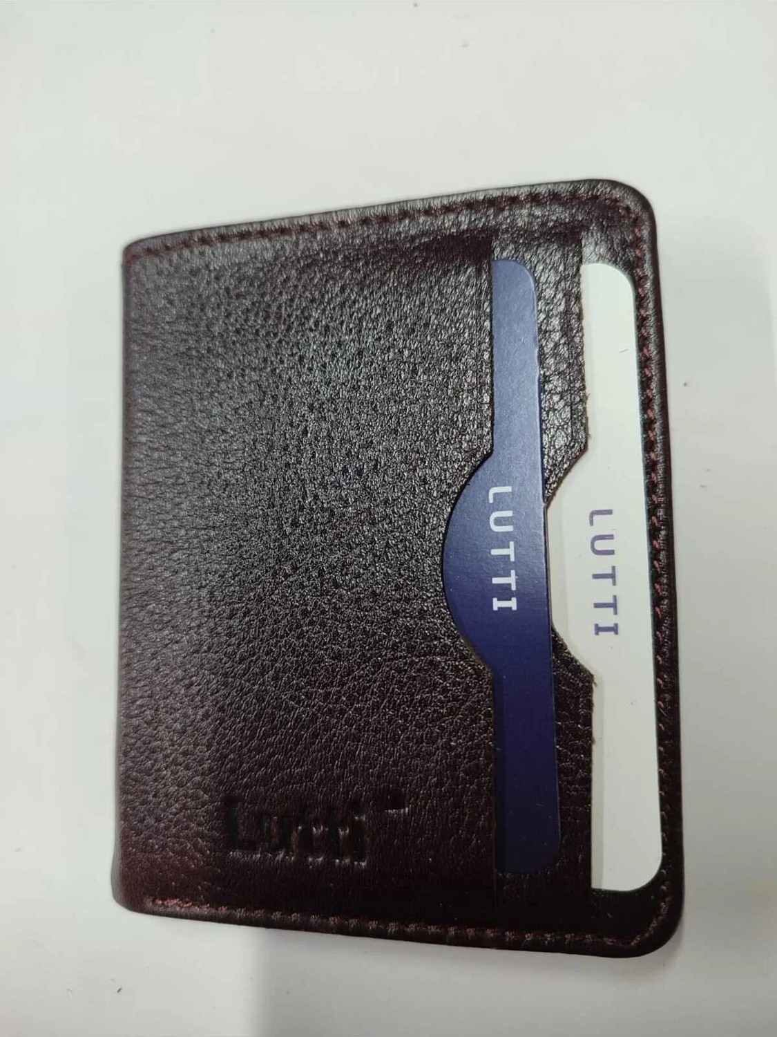 Lutti Mıknatıslı Hakiki Deri Kartlık Cüzdan görsel 4