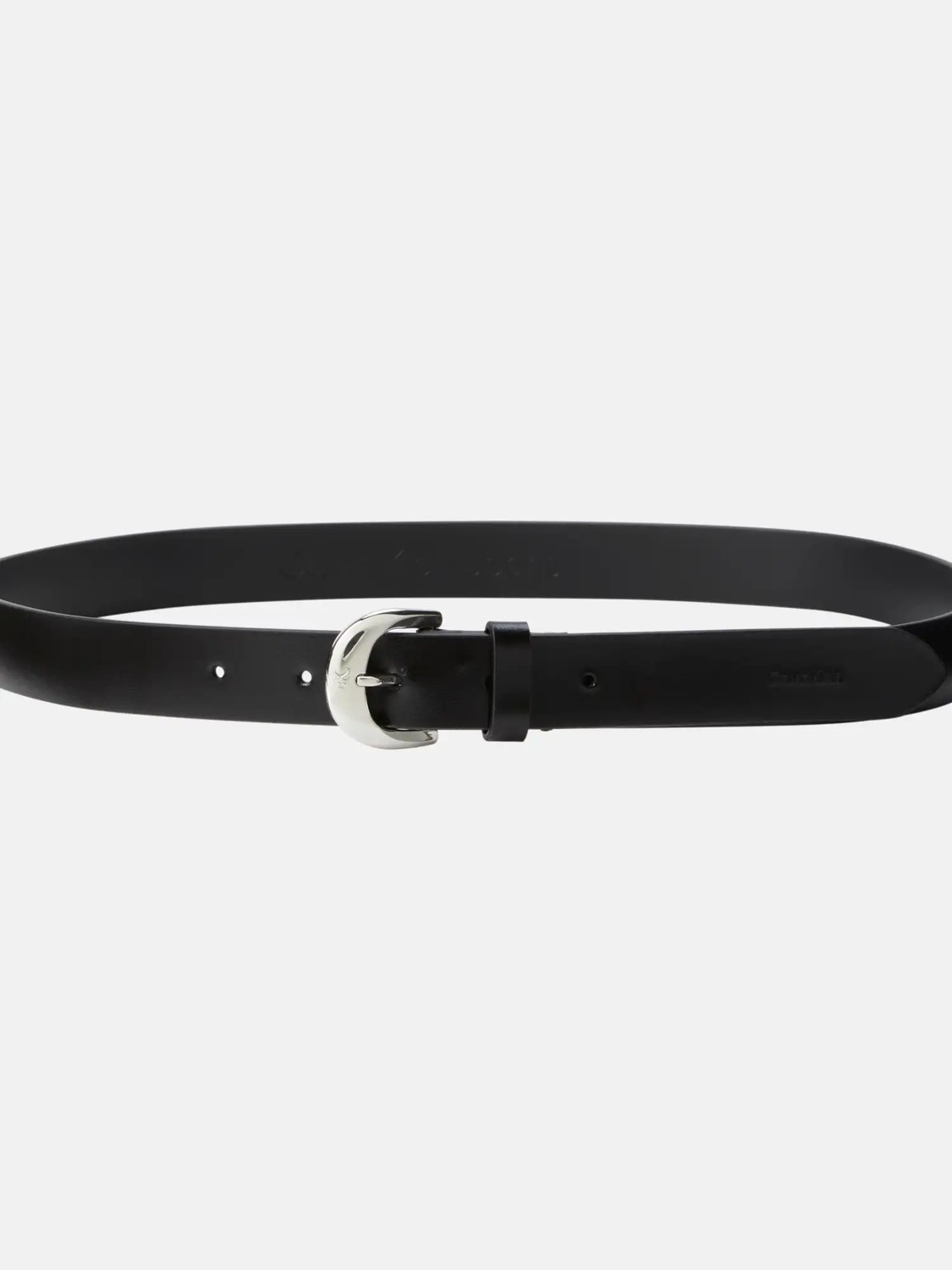 Calvin Klein Kadın Siyah Calvin Klein Casual Pin Buckle 25MM Siyah Kadın Kemer