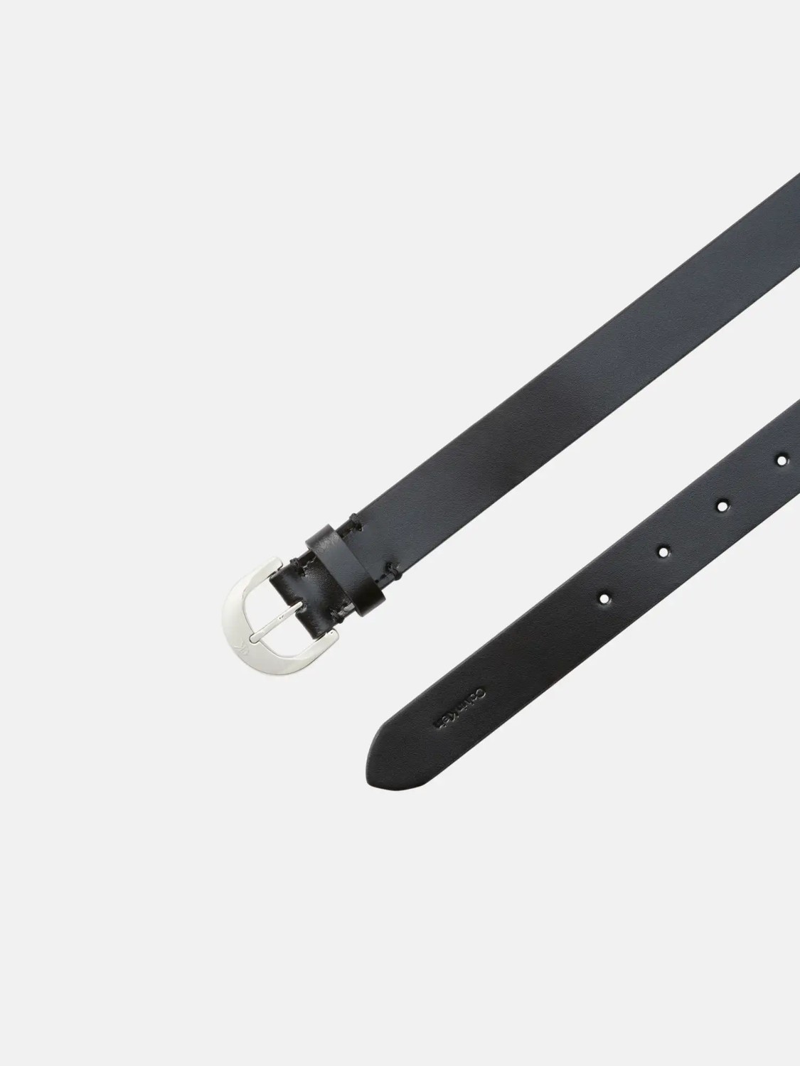 Calvin Klein Kadın Siyah Calvin Klein Casual Pin Buckle 25MM Siyah Kadın Kemer görsel 3