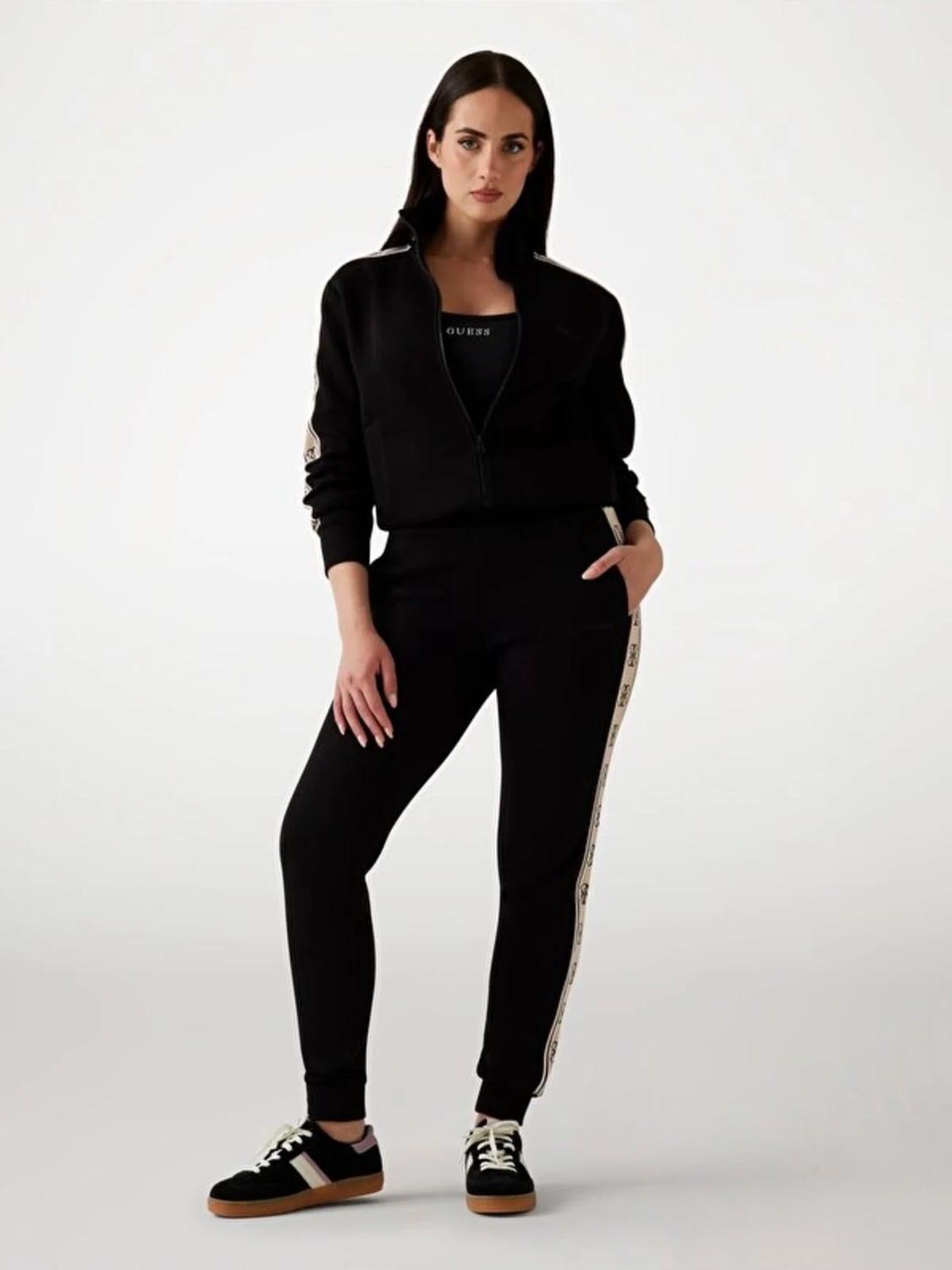 Guess Britney Kadın Aktif Sweatshirt görsel 2