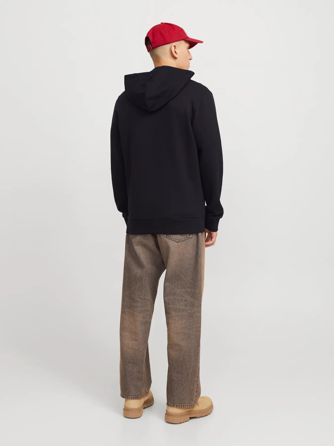 Jack & Jones Erkek Jjecorp Logolu Bej Hırka -12265177 görsel 4