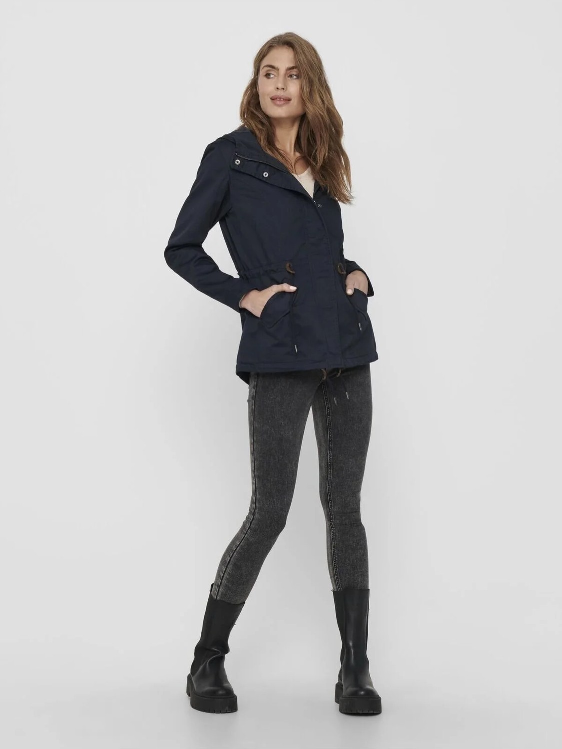 Only Langer Parka Onllorca Langer Parka görsel 5