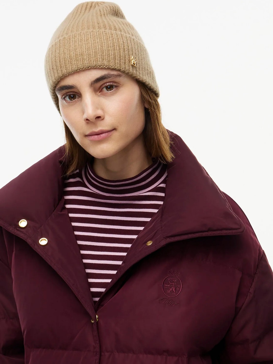 Tommy Hilfiger Bere, Standart, Bej görsel 4