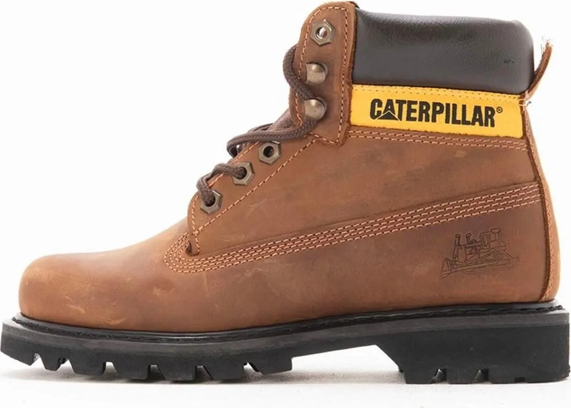 Cat Colorado Kadın Bot 015G100095 Kahverengi Nubuk Dış Materyal Orta Topuk Trend Model görsel 7