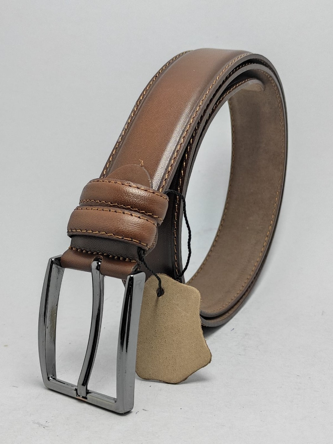 Genuıne Leather Eds Company Genuine Leather Company Eds Erkek SIYAH%100 Hakiki Deri Kemer görsel 8