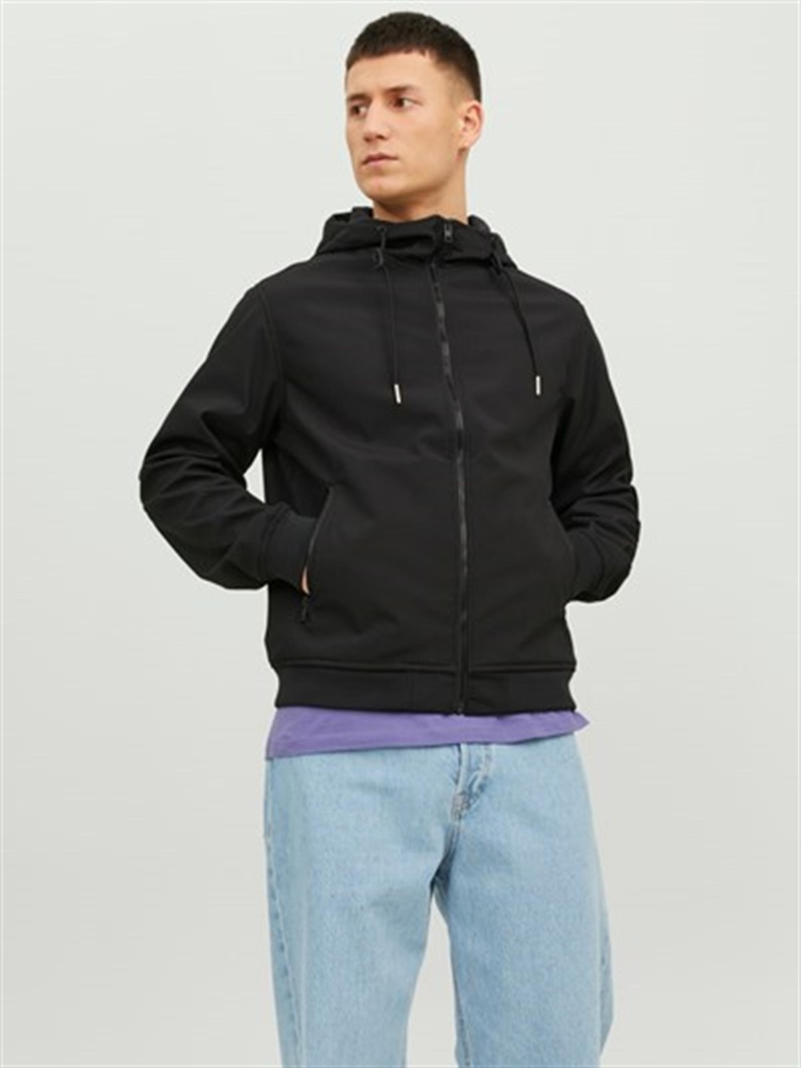 Jack & Jones Erkek Kapüşonlu Ceket - Basic görsel 2