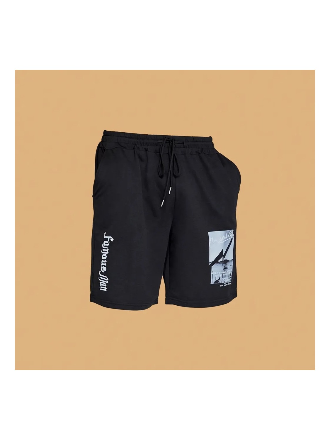 DAXİS Sportwear Company Baskılı Kısa Şort-Daxis Sportwear Company görsel 7