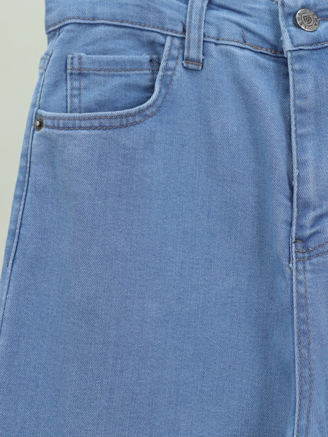 Moda Morfo İspanyol Paça Yüksek Bel Kot Pantolon -Laci görsel 6
