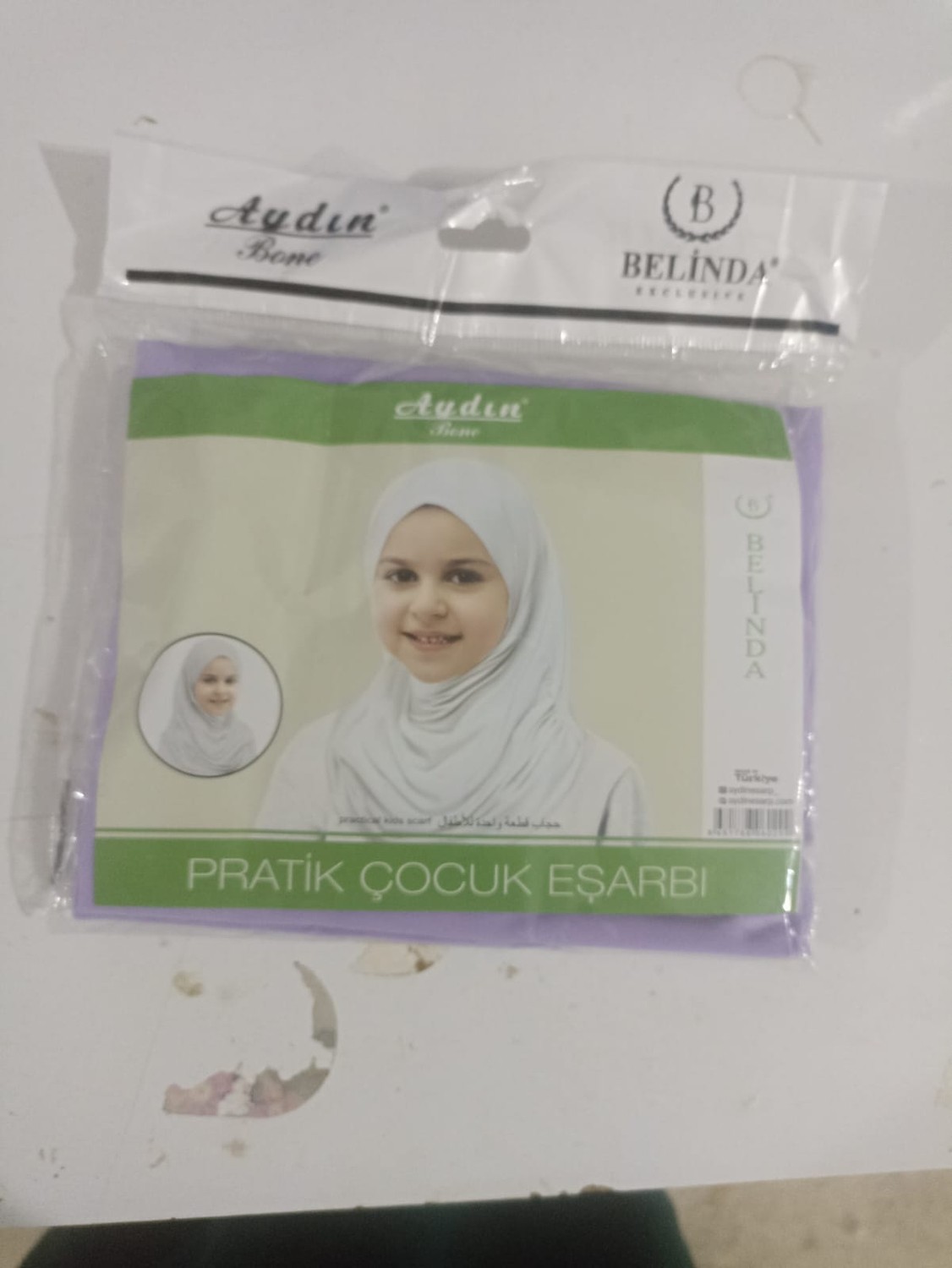 Minawish Kaliteli Pratik Çocuk Eşarbı-Boyunluklu Bone