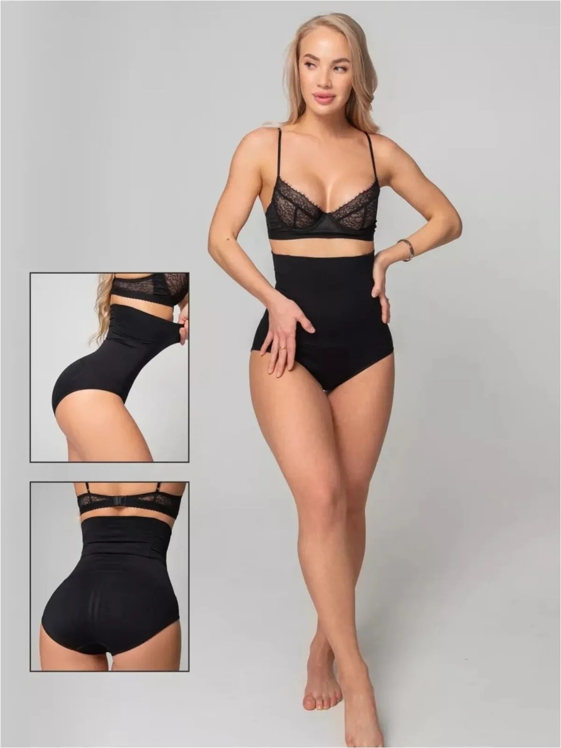 Mistirik Biloba Model 2 Beden Incelten Yüksek Bel Silikonlu Slip Korse Ten Renk görsel 7