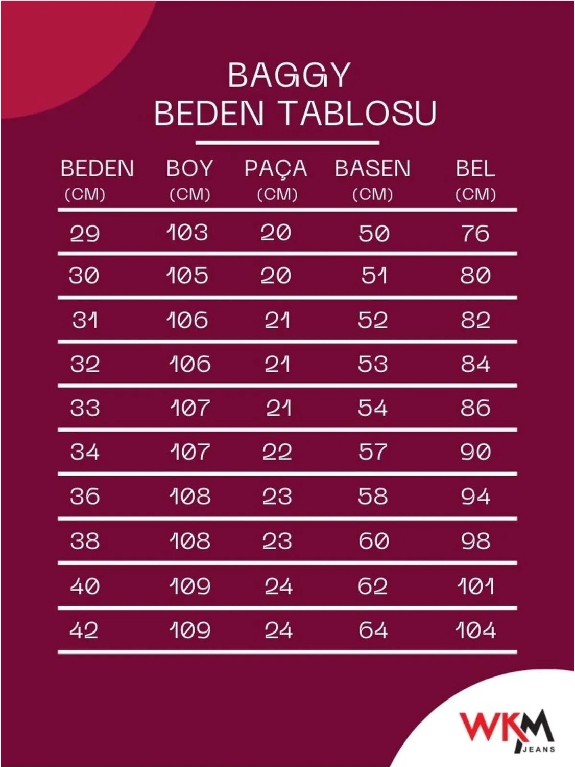 Wkm Erkek Casual Baggy Denim Jean Kot Pantolon görsel 6