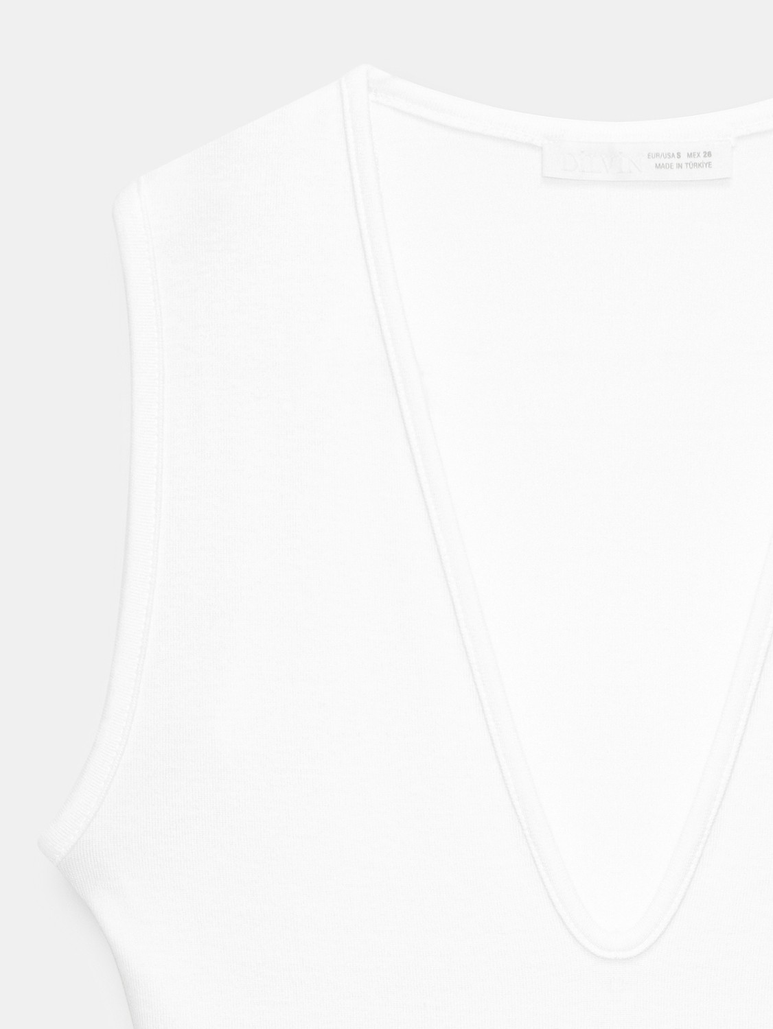 Dilvin 32835 V Yaka Bodysuit görsel 8