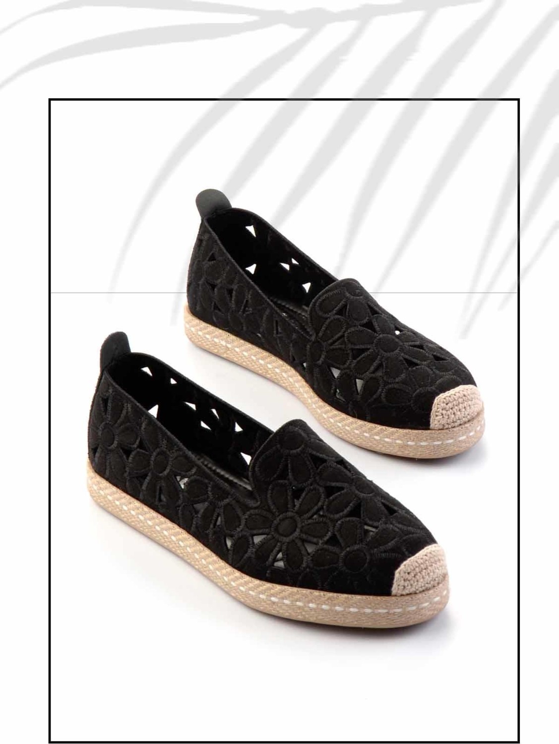 Bambi Vizon Süet Kadın Espadril K01117992302 görsel 5