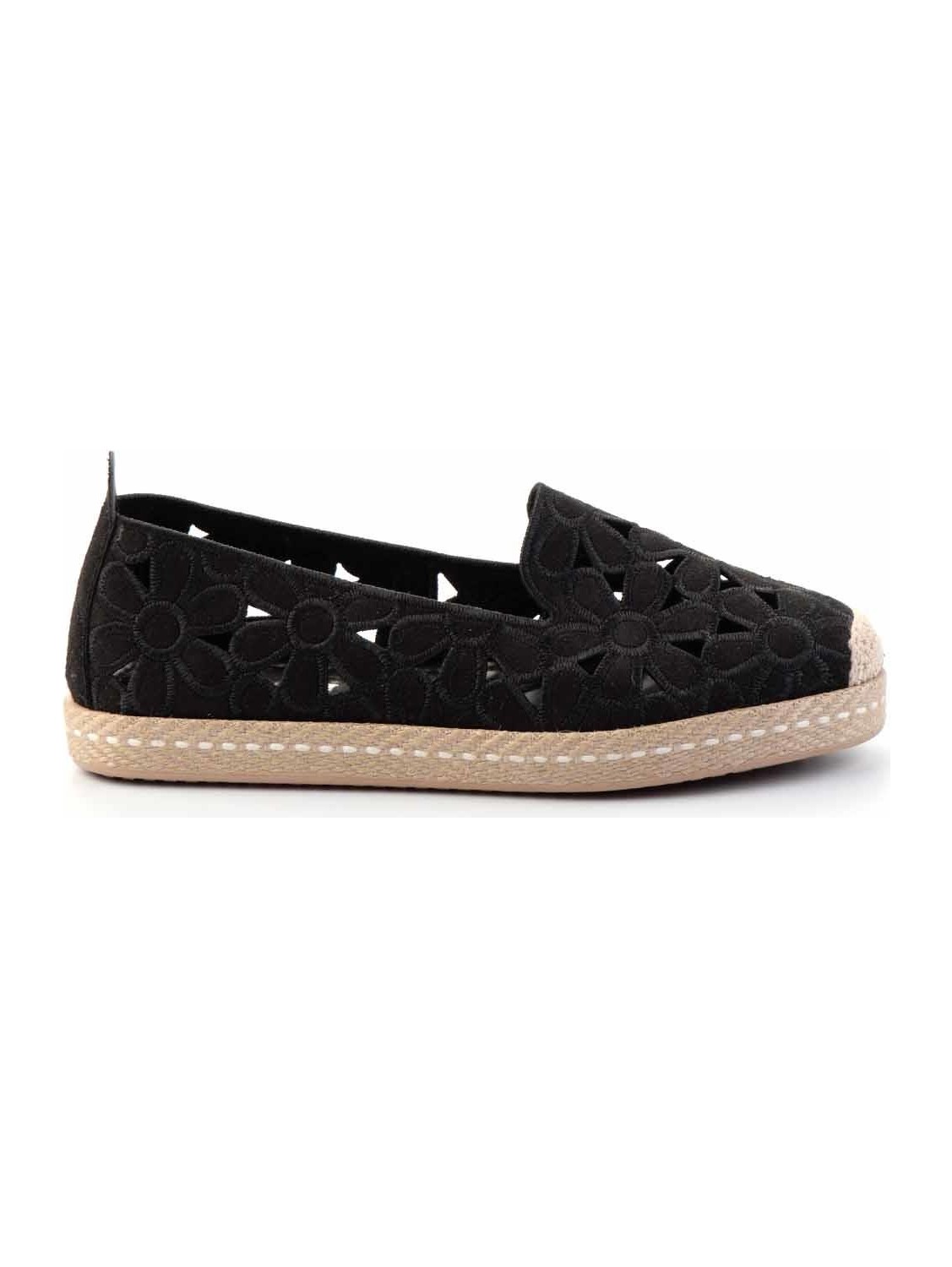 Bambi Vizon Süet Kadın Espadril K01117992302 görsel 6