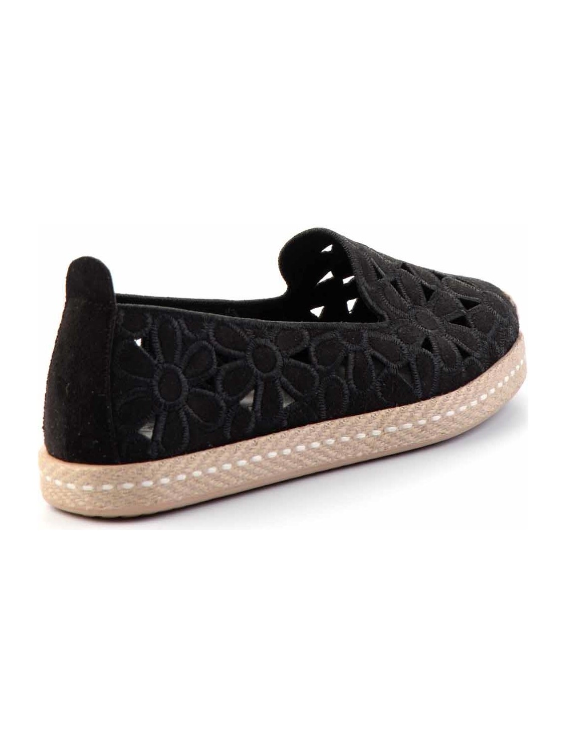 Bambi Vizon Süet Kadın Espadril K01117992302 görsel 8