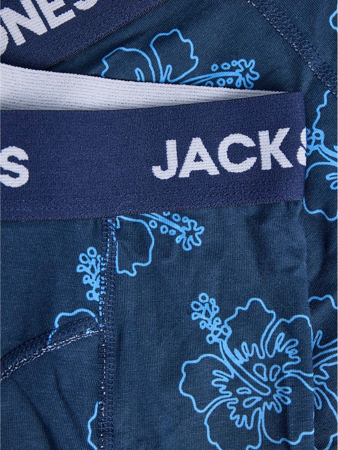 Jack & Jones Anthony Print Erkek 3'lü Boxer (12298171-PBL) görsel 4