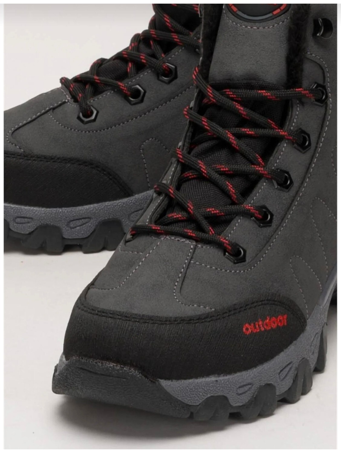 Liger Soğuk Geçirmez Unisex Uzun Outdoor Trekking Bot Ayakkabı KAHVERENGİ görsel 7