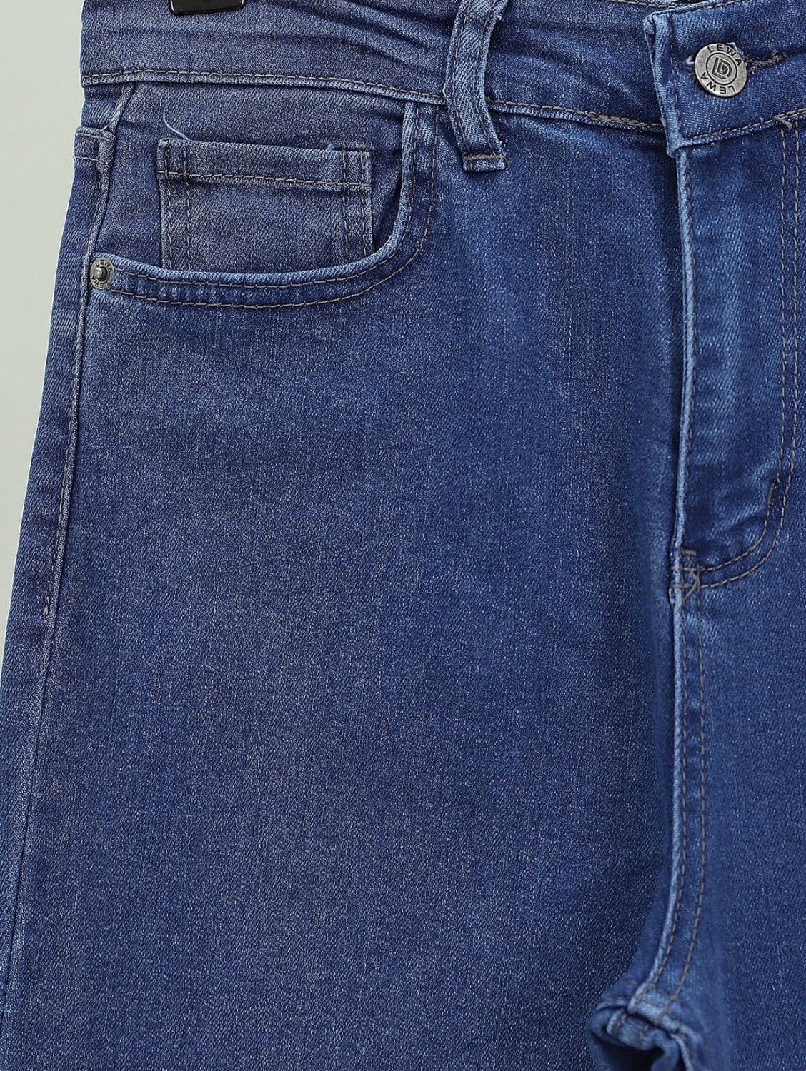 Moda Morfo İspanyol Paça Yüksek Bel Kot Pantolon -Laci görsel 3