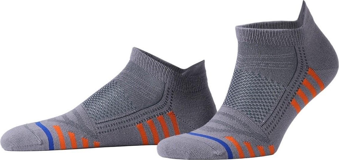 Mısırlı Unisex Bambu Hıgh Performance Atletik 6 Çift Patik Çorap Çok Renkli görsel 3