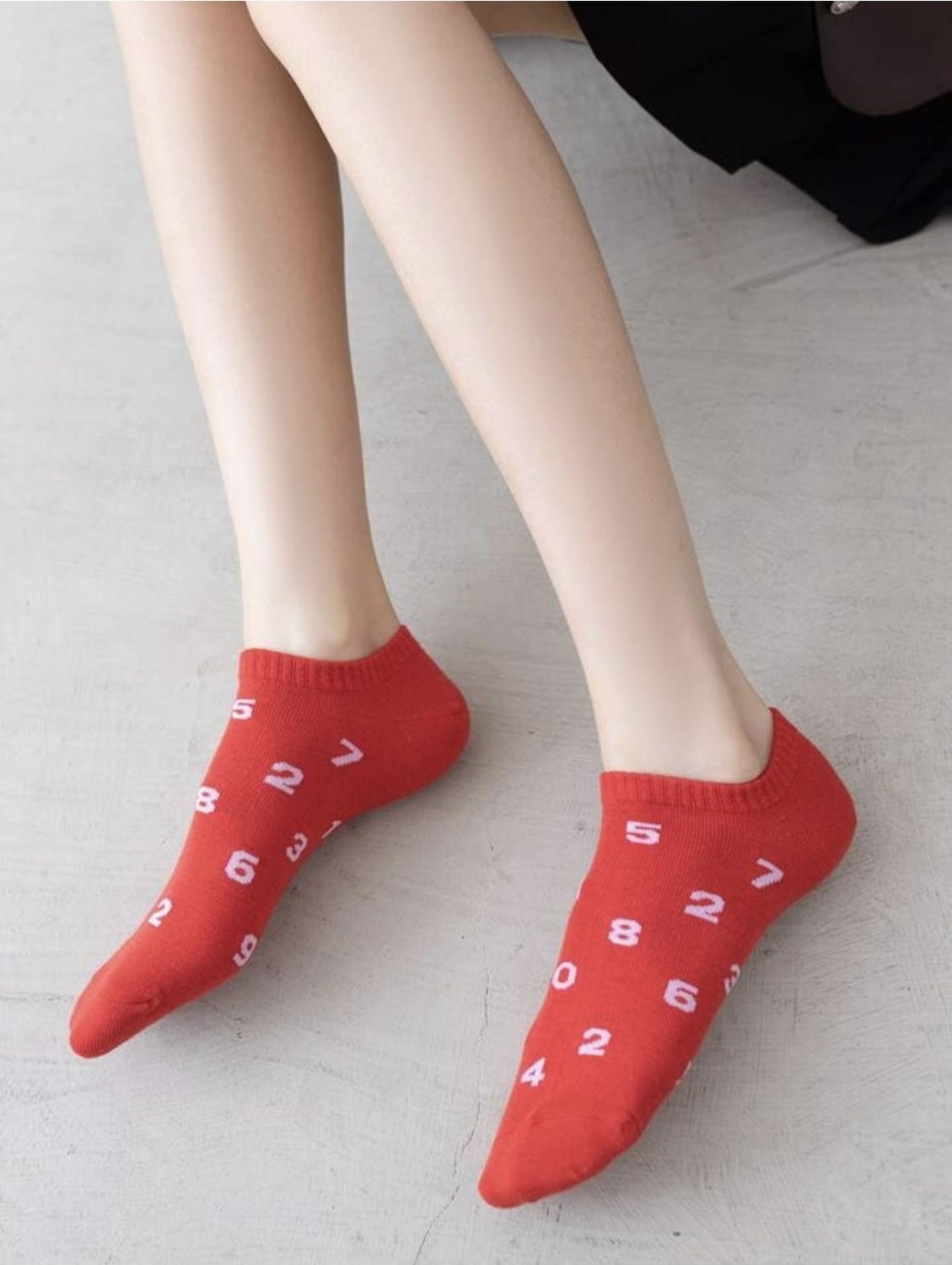 Black Arden Socks Karışık Desenli Patik Çorap 5 Çift görsel 3