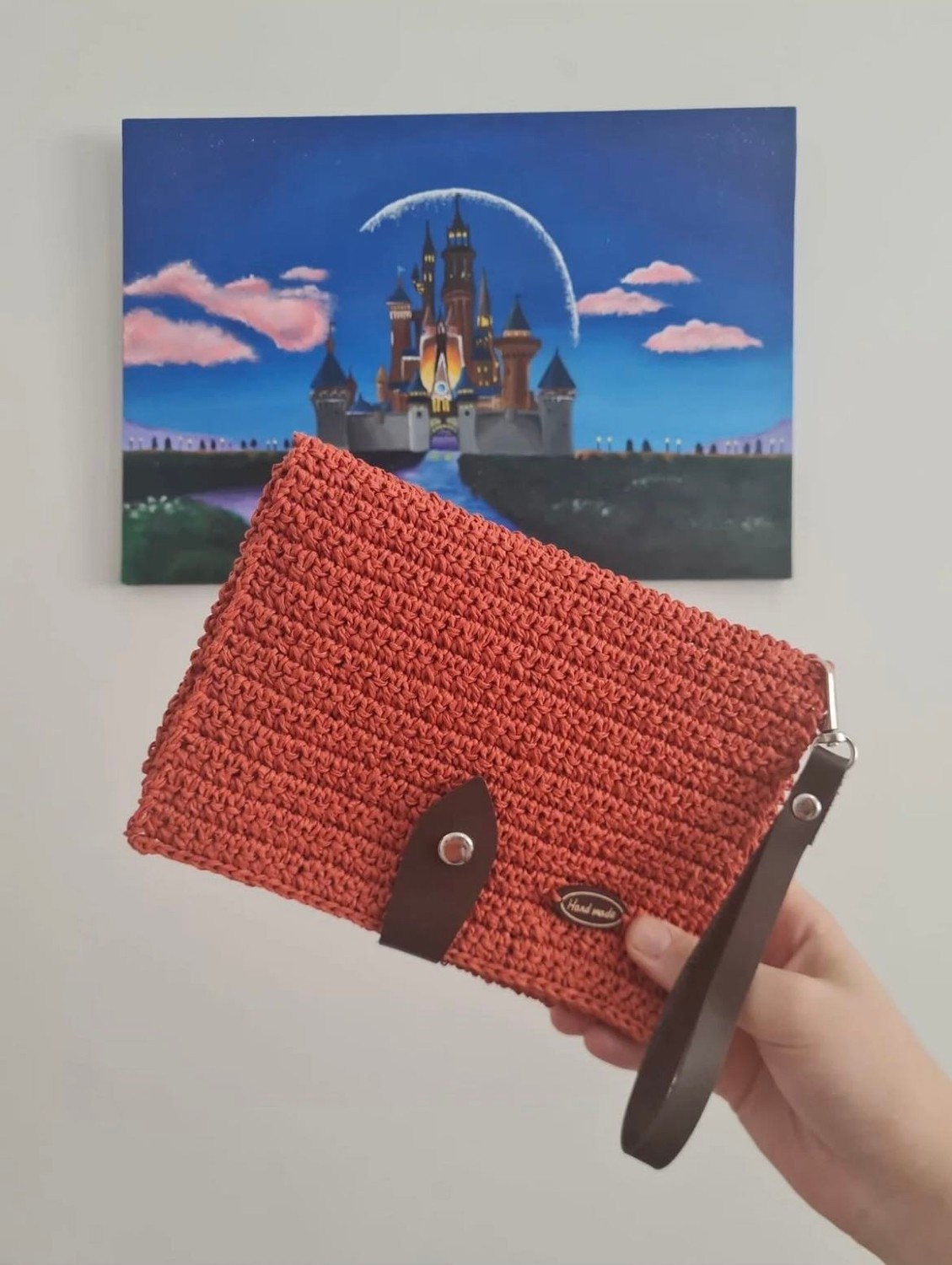 Nisa Baby El Yapımı Cüzdanlı Clutch Çanta