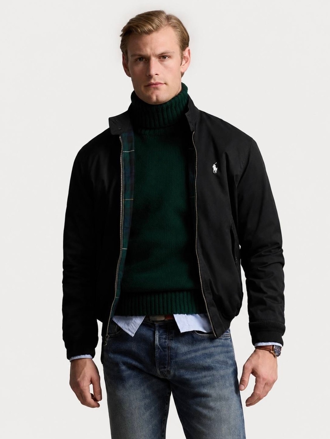 Ralph Lauren Bedford Gabardin Ceket